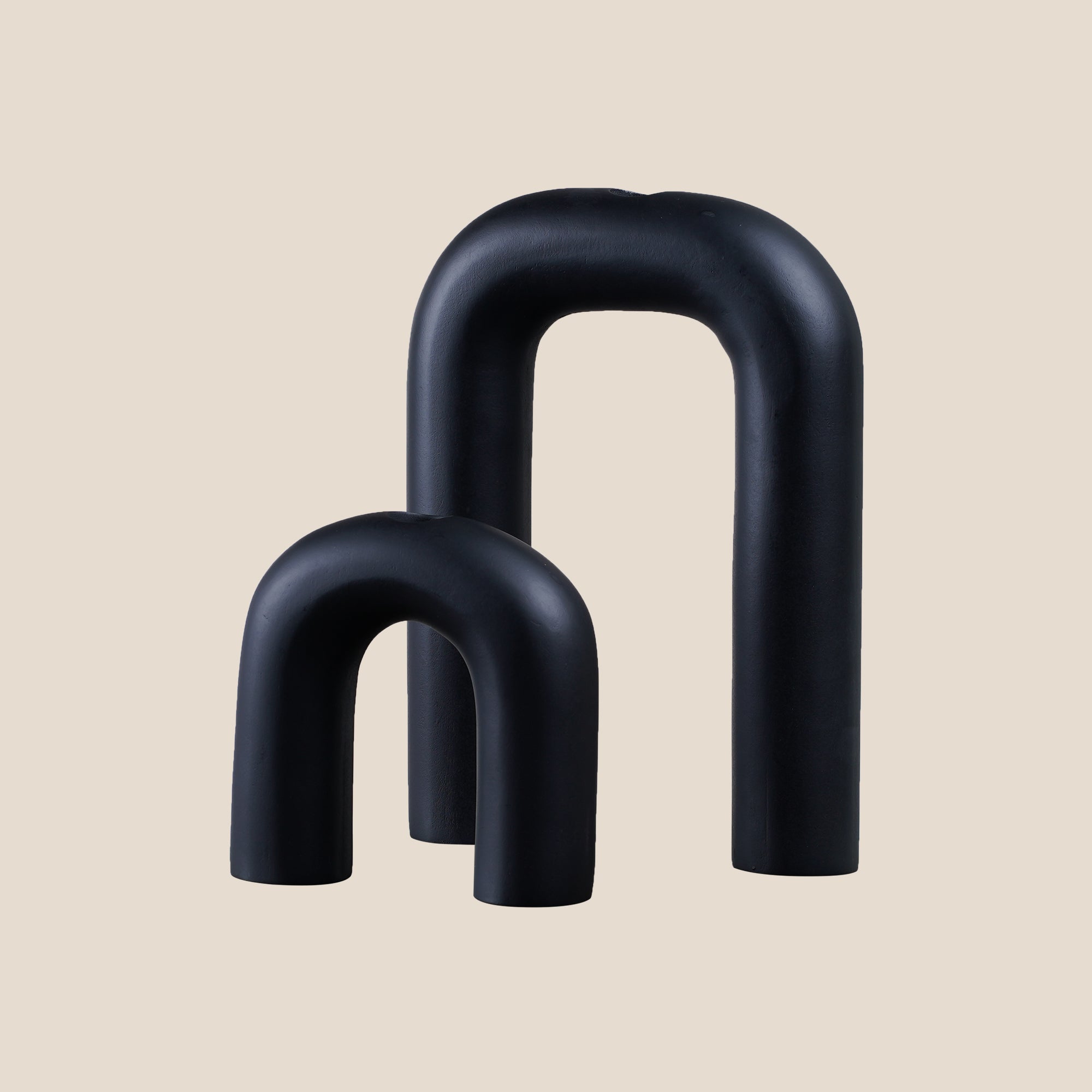 Arc Sculptural Décor Objects – Set of Two