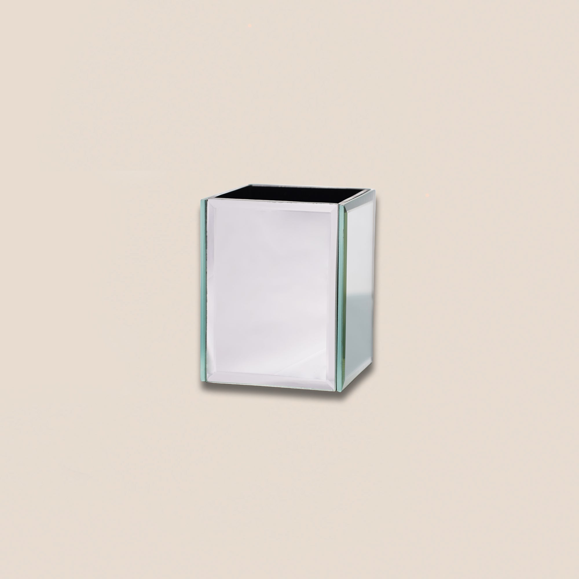 Luxe Clear Mirrored Tumbler