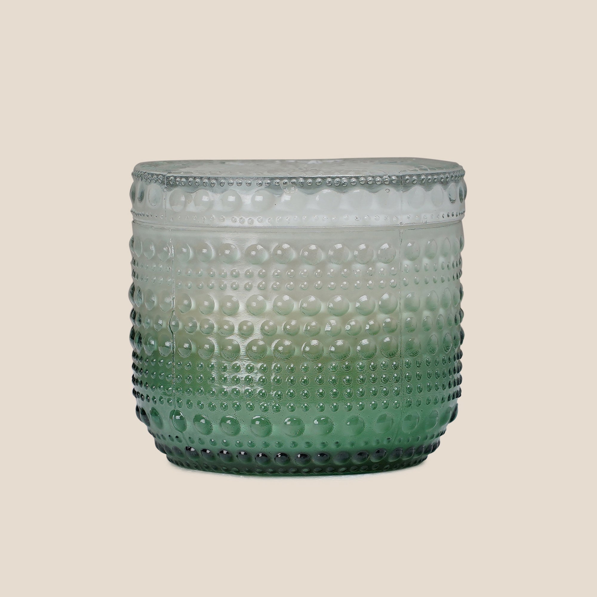 Dimpled Glow – Frosted Fern