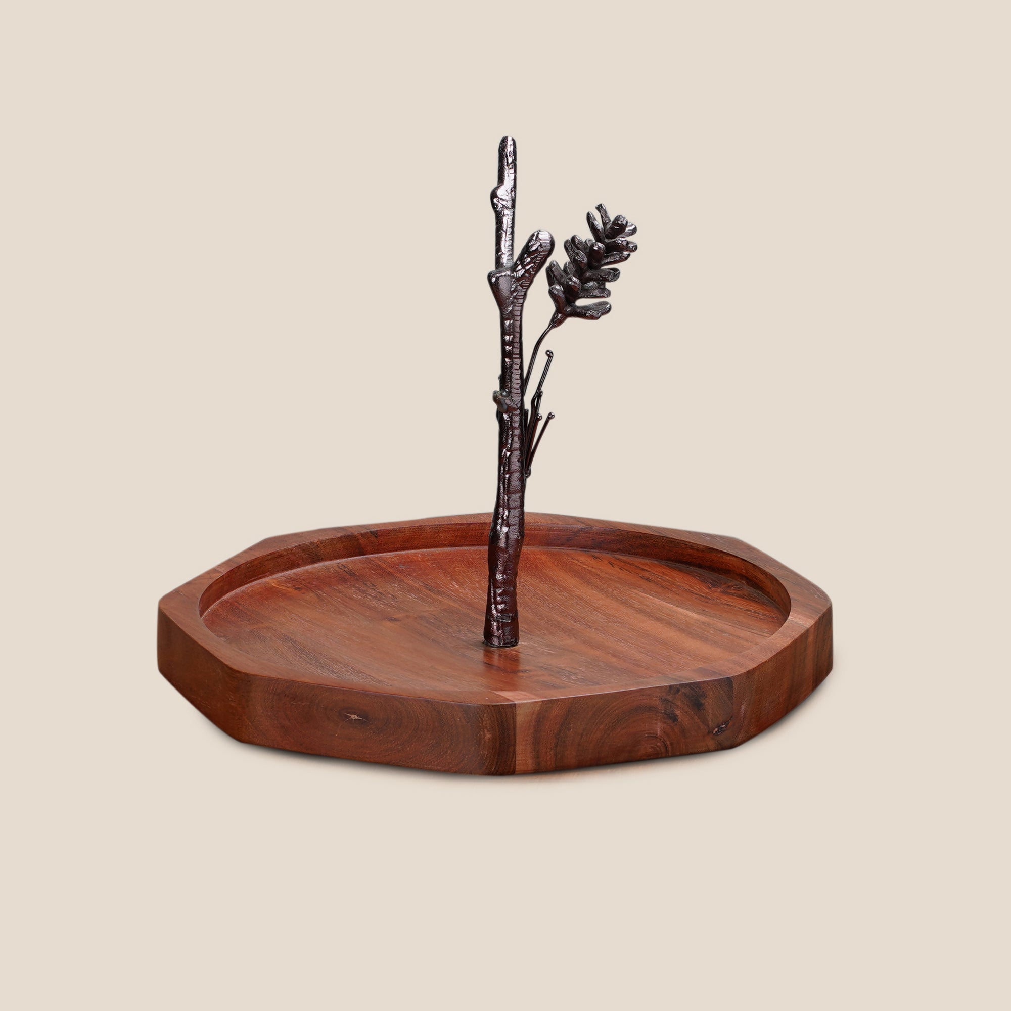 Conifer Collection Single-Tier Platter