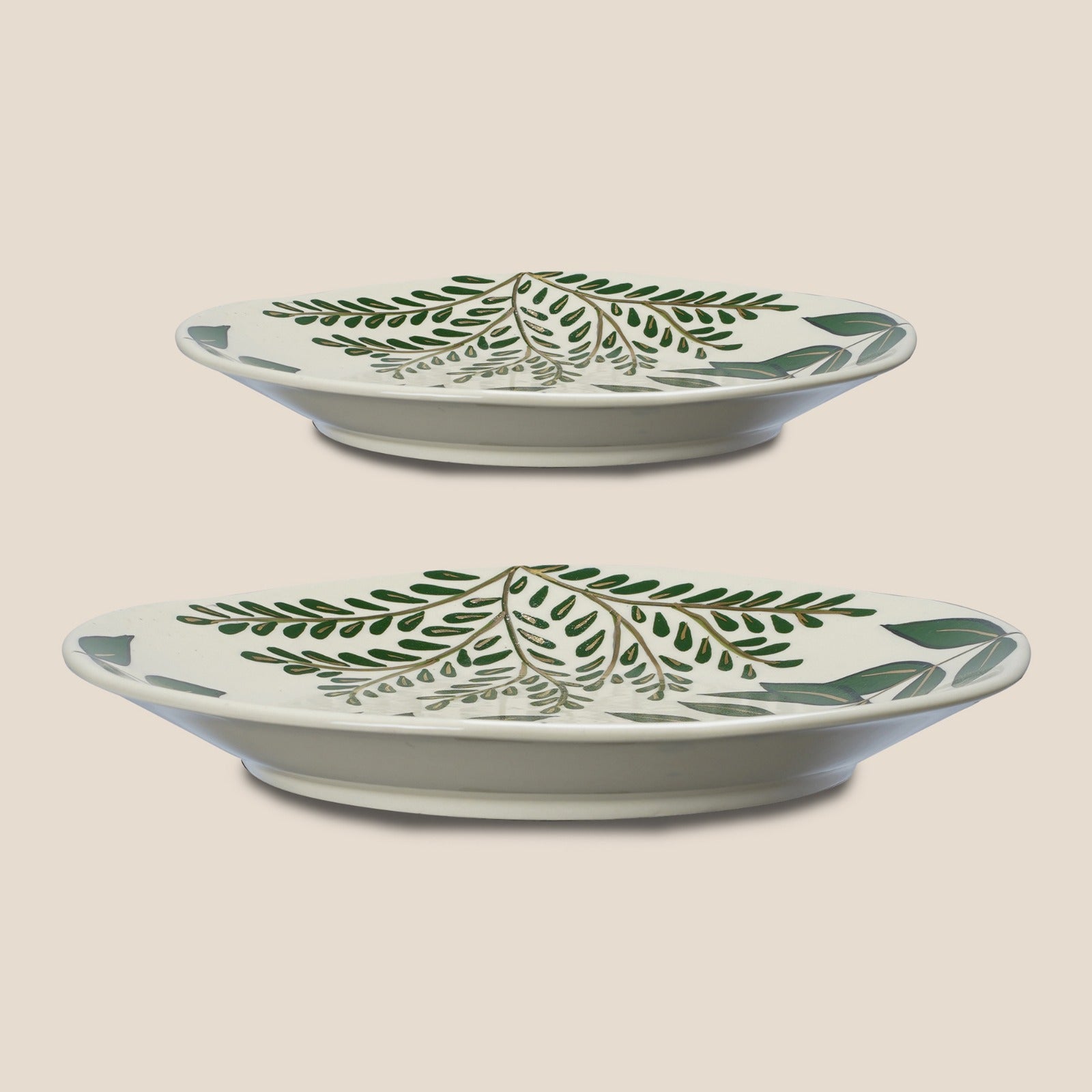 The Forest Collection 24 k Gold Plated– Half Plate