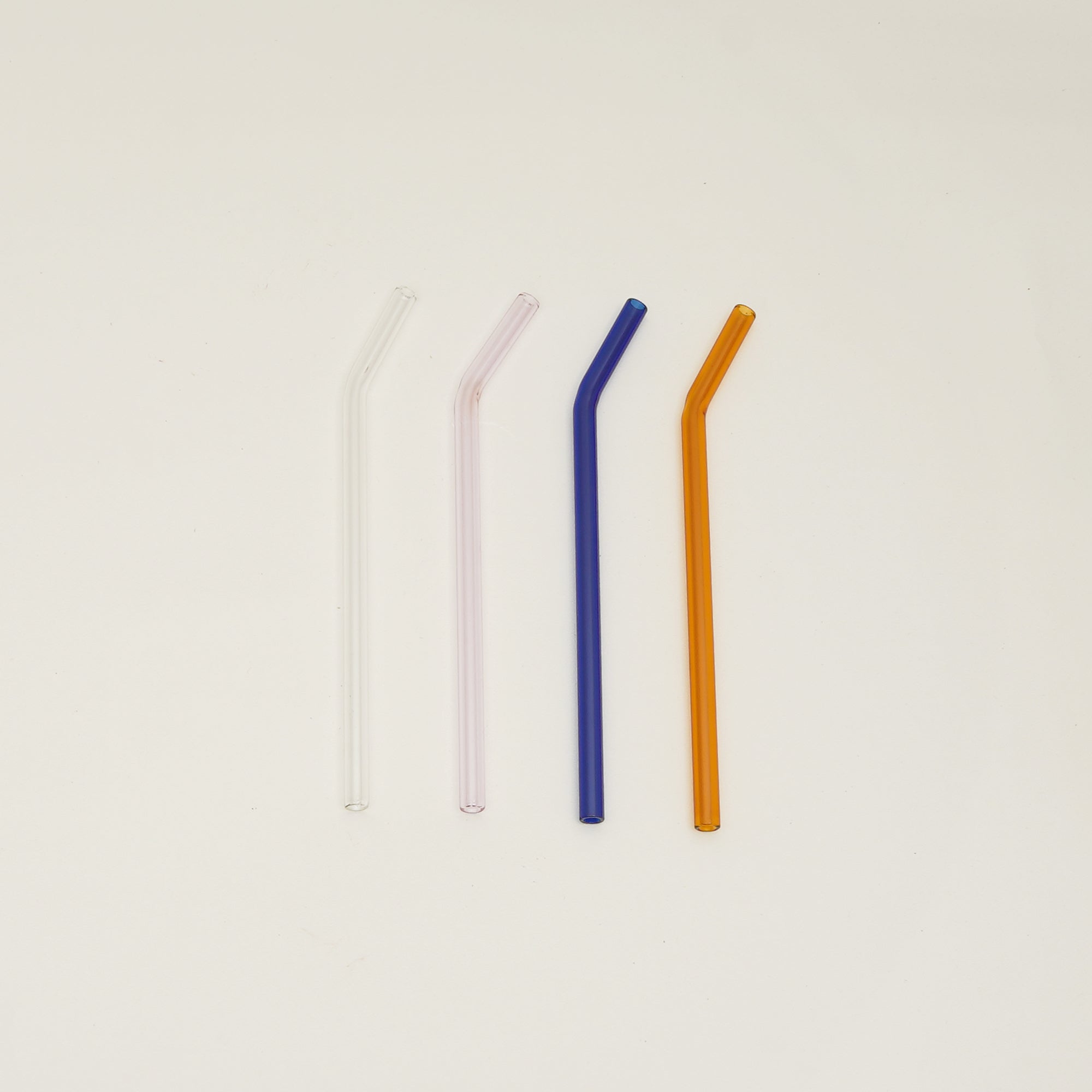 Aurora Glass Straw Set