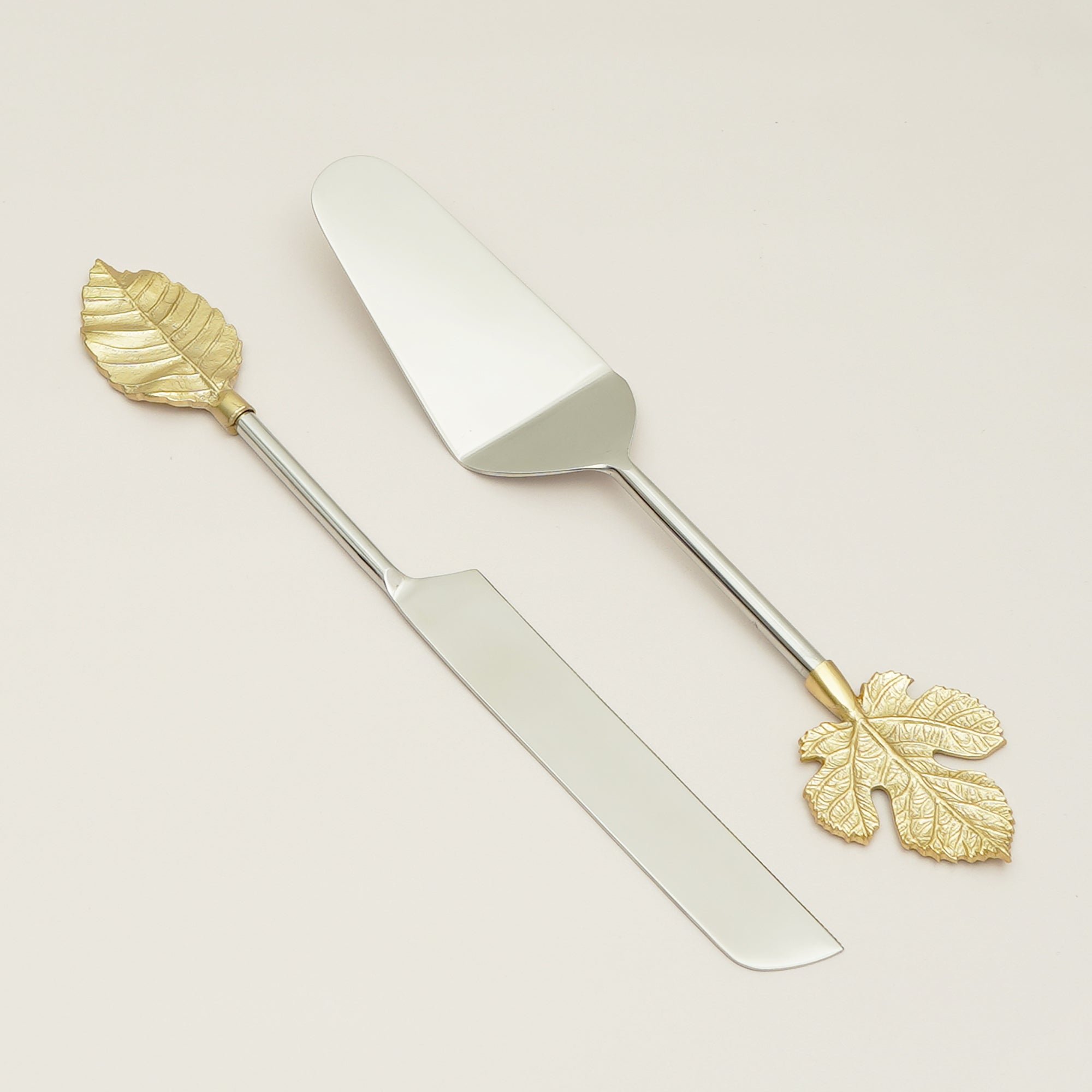 Leaf Elegance Dessert Set