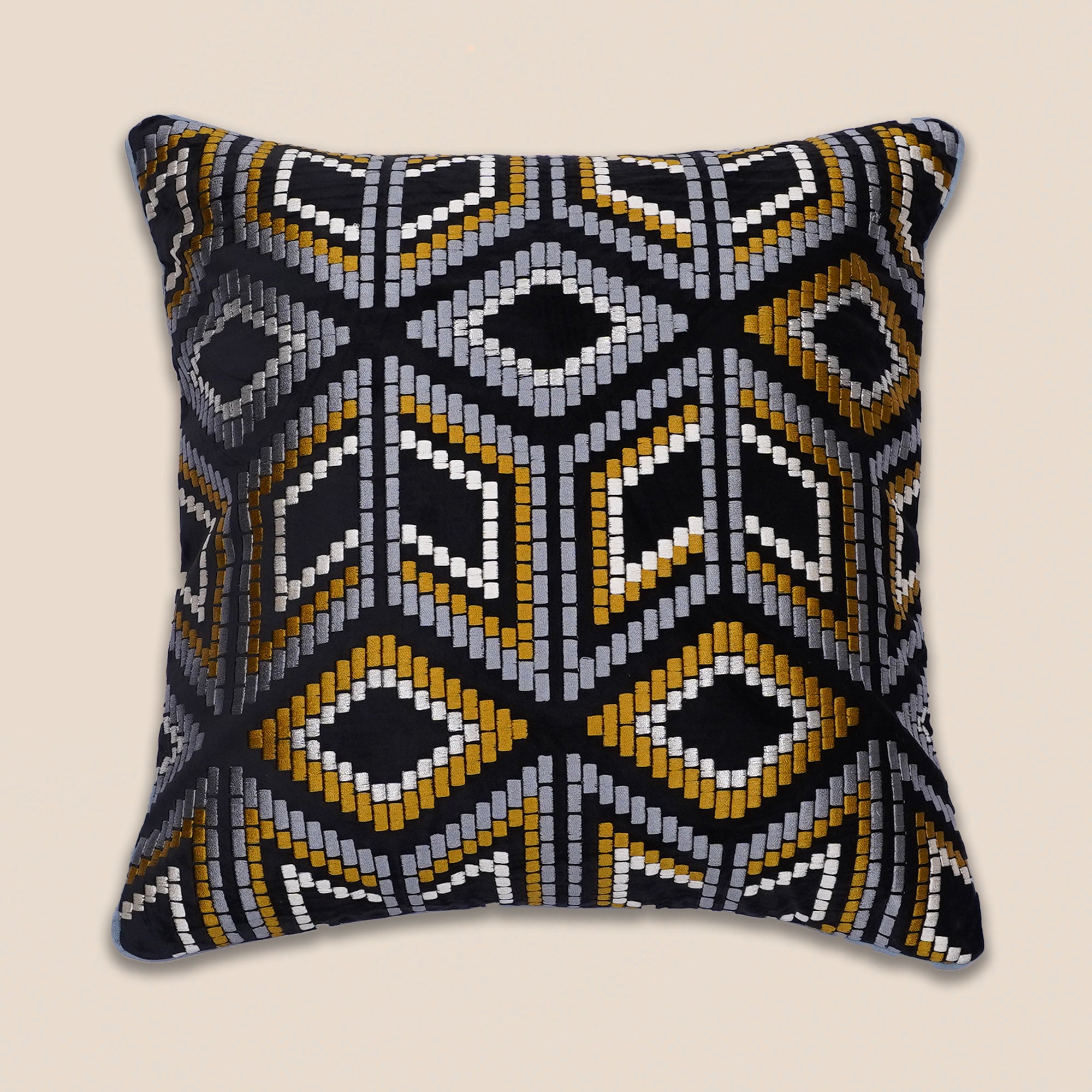 TWILIGHT PATTERN (YELLOW PIPING)