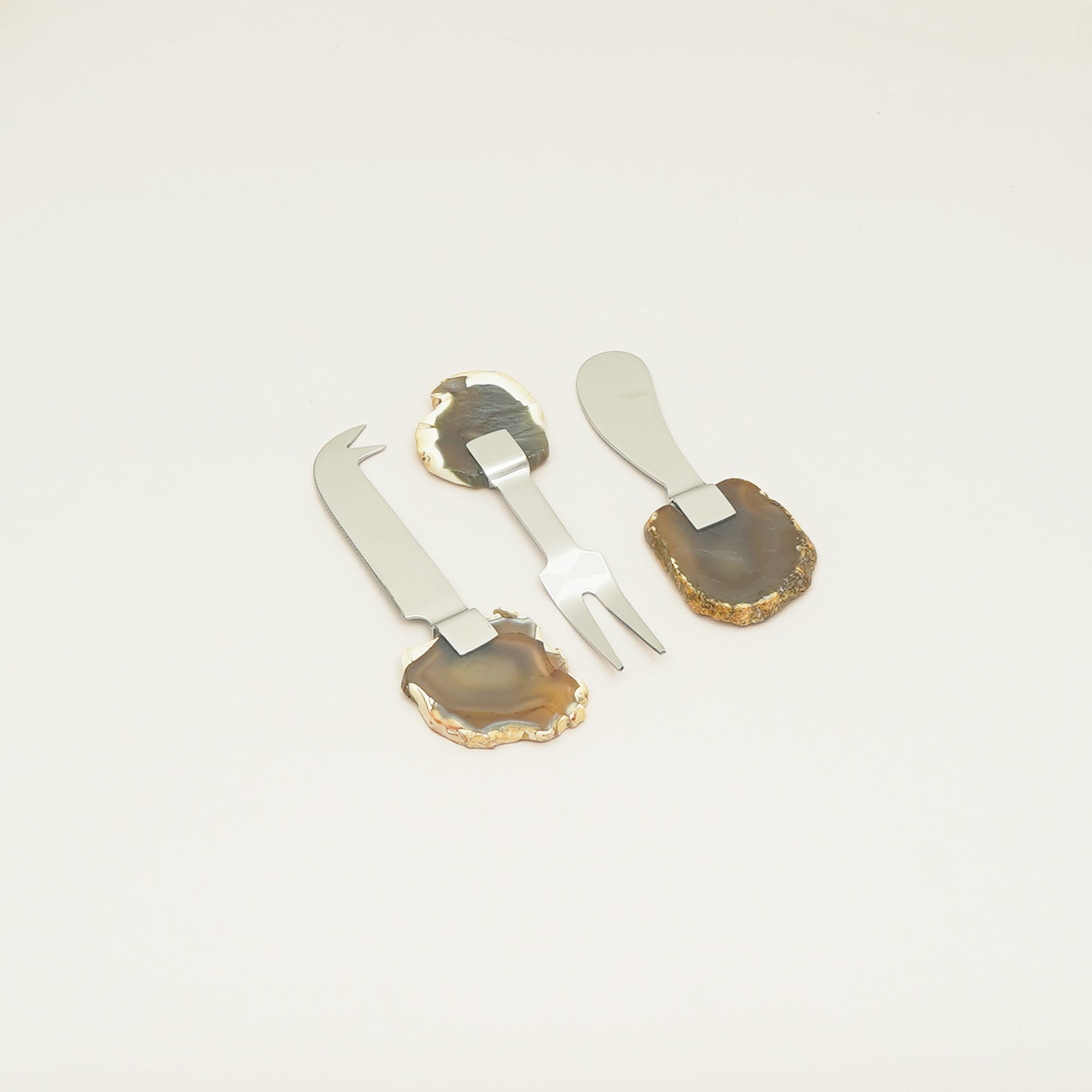 Agate Aura Cheese Set
