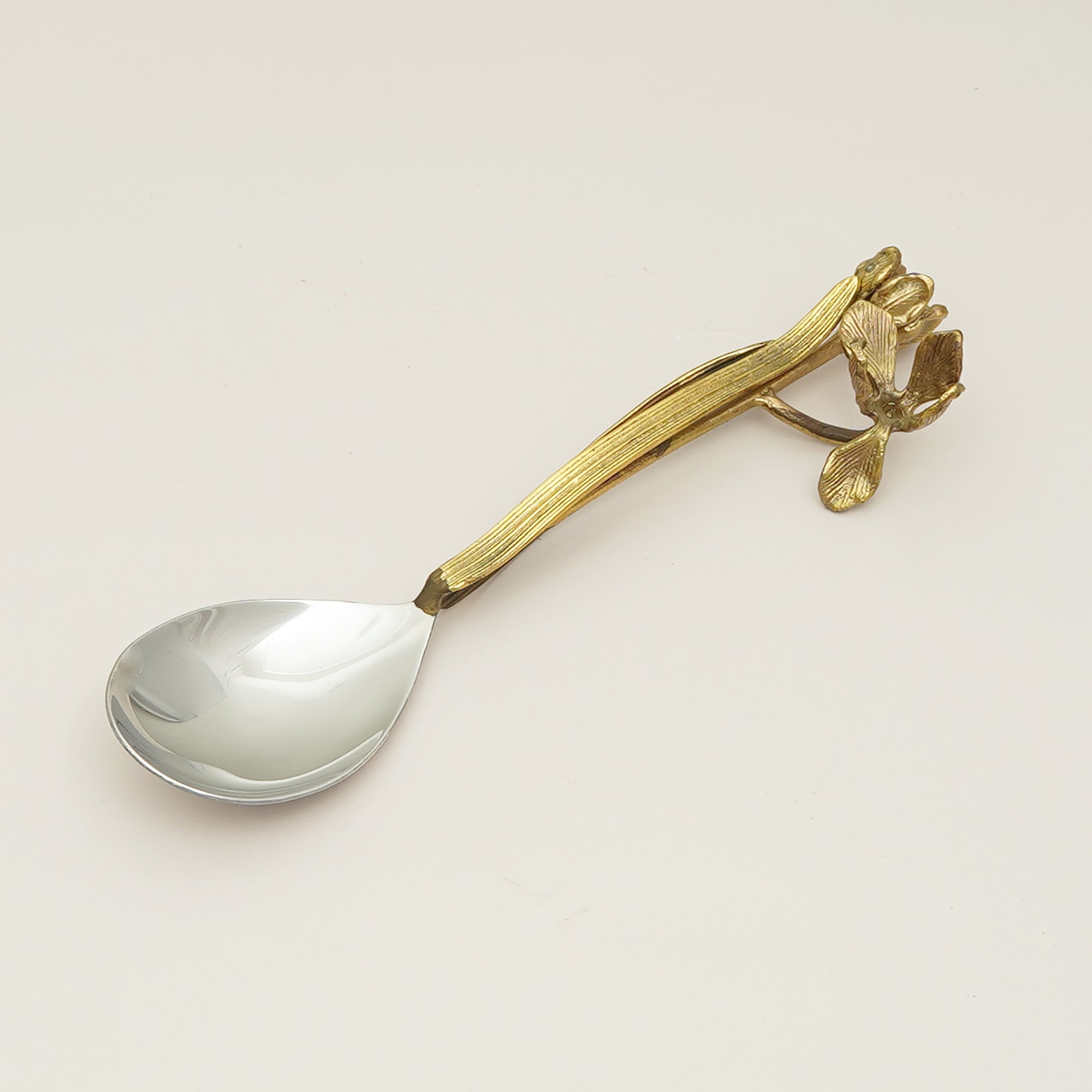 Iris Bloom Serving Spoon