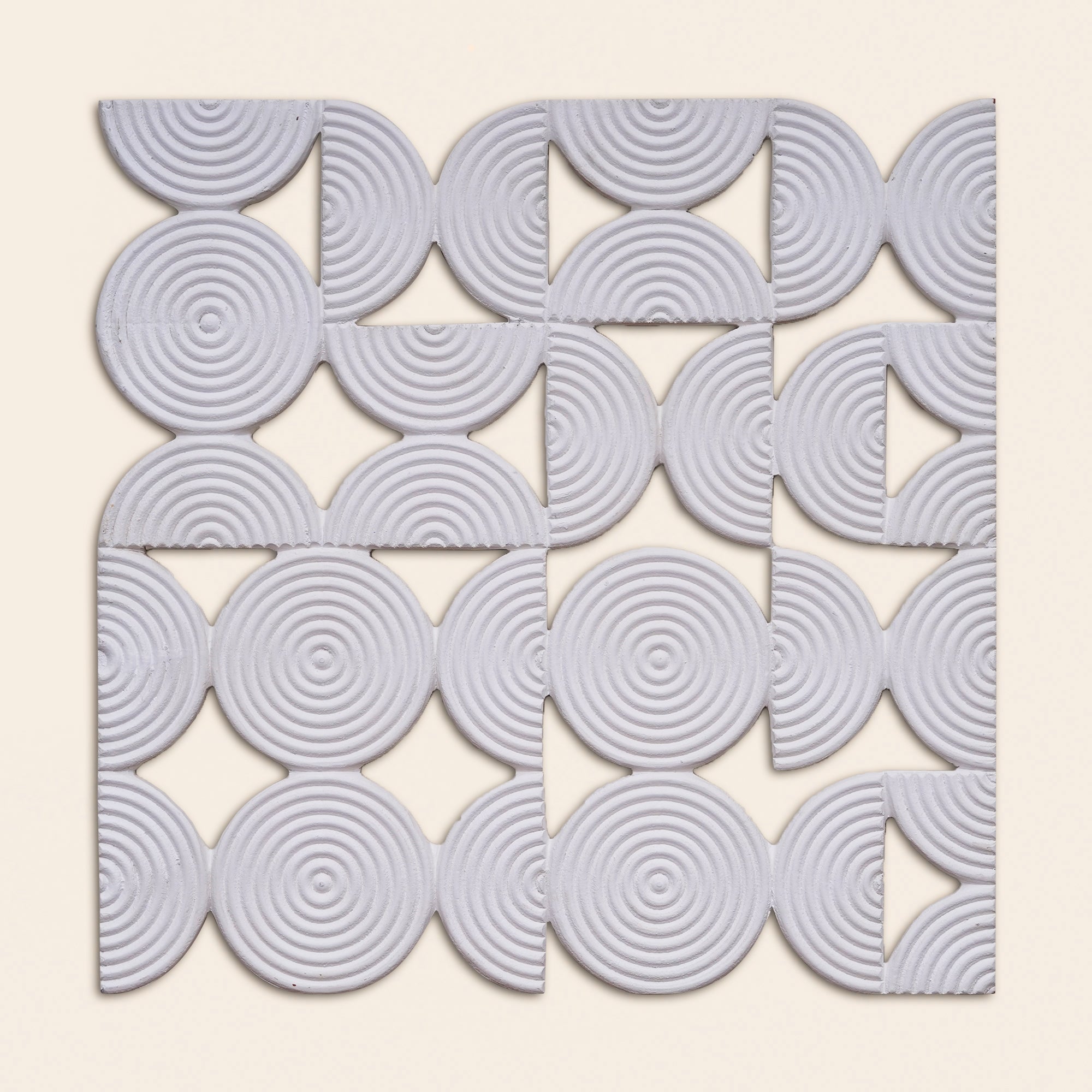 Orbit Wooden Wall Panels - White
