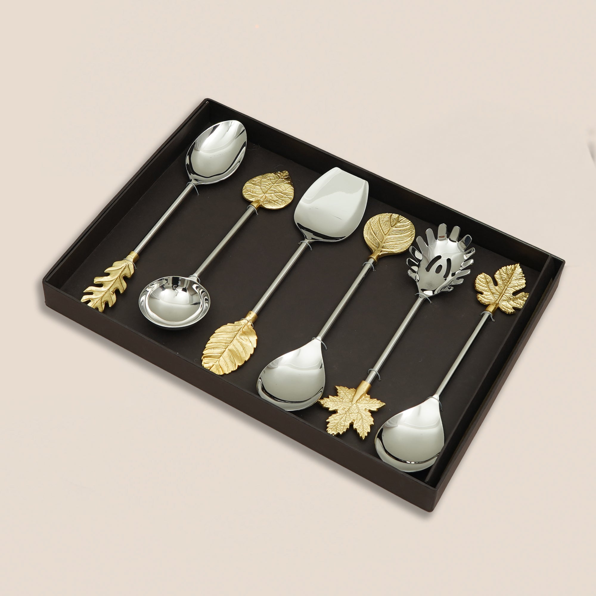 Leaf Elegance Serving Set