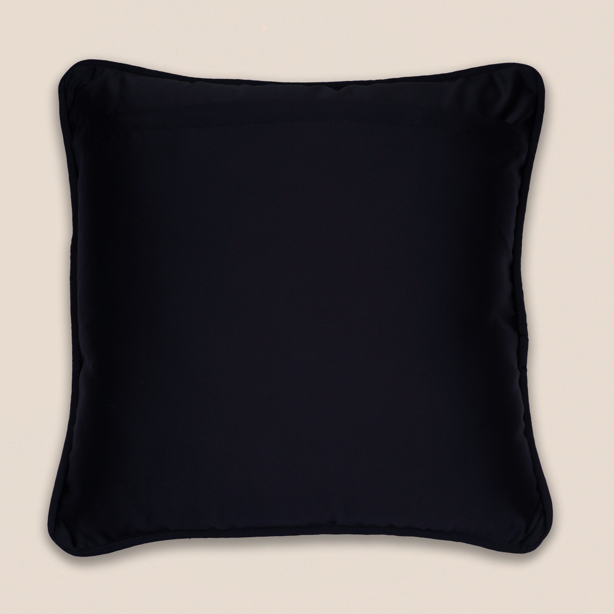 Grey Stitches Cushion Cover
