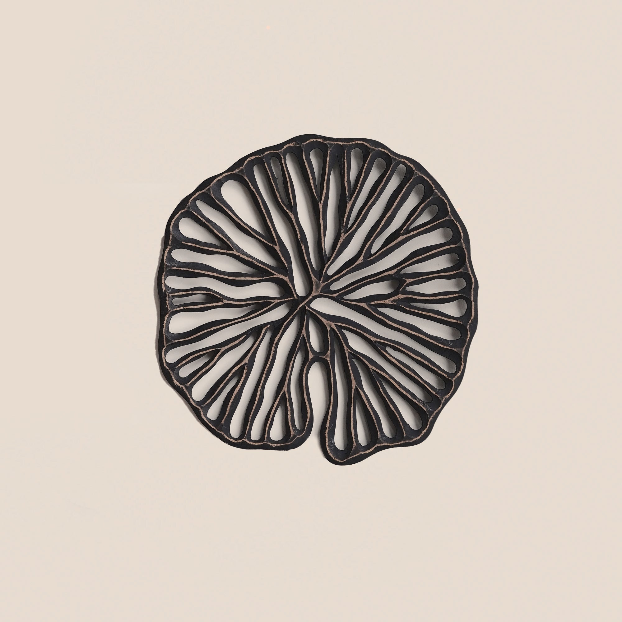 Ripple Bloom Wooden Wall Art - Large