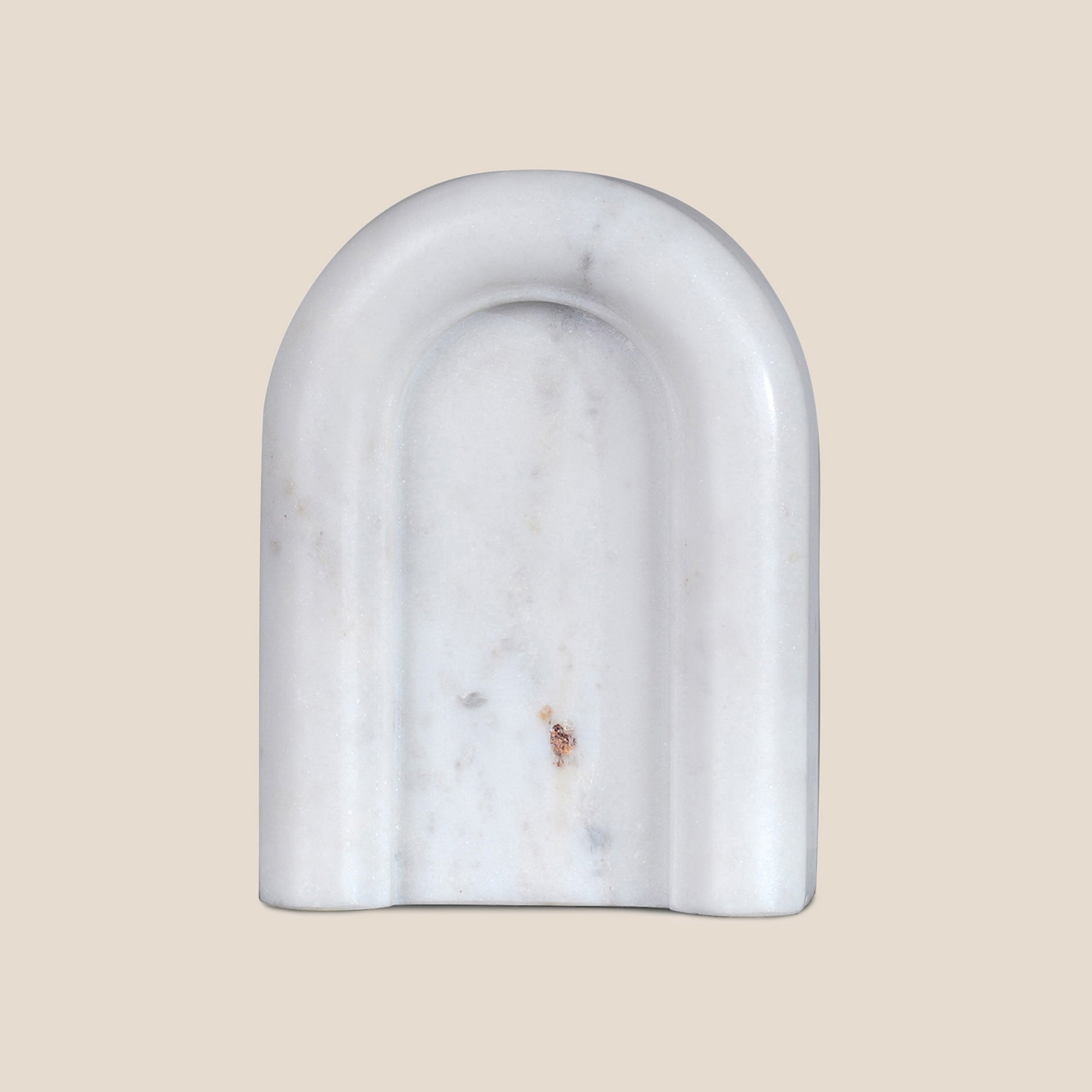 Arc Marble Bookend