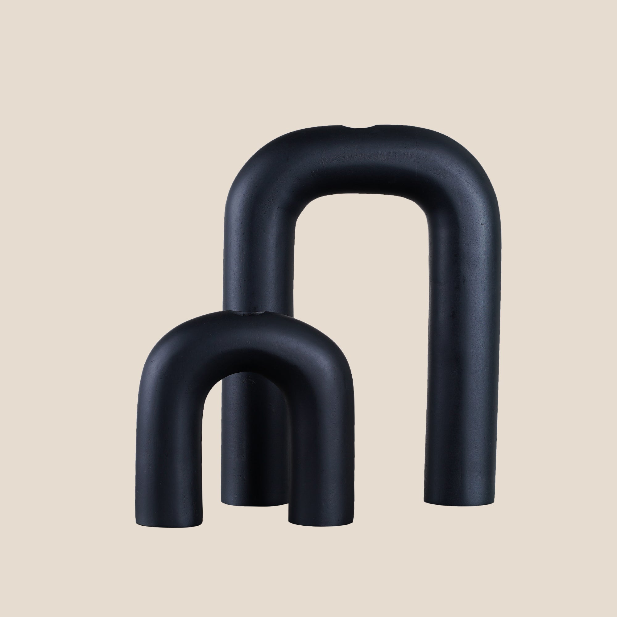 Arc Sculptural Décor Objects – Set of Two