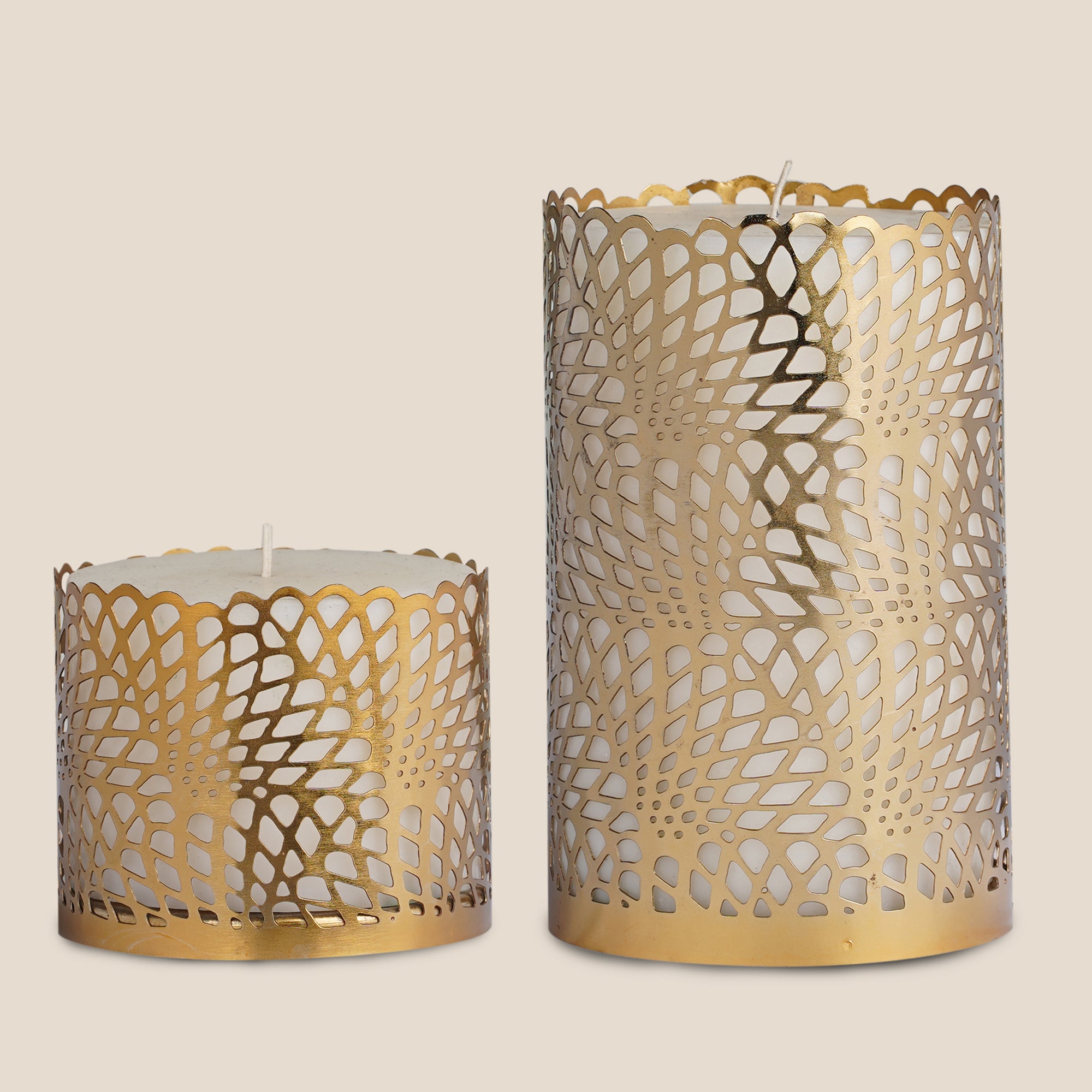 Golden Glow Vanilla Candles