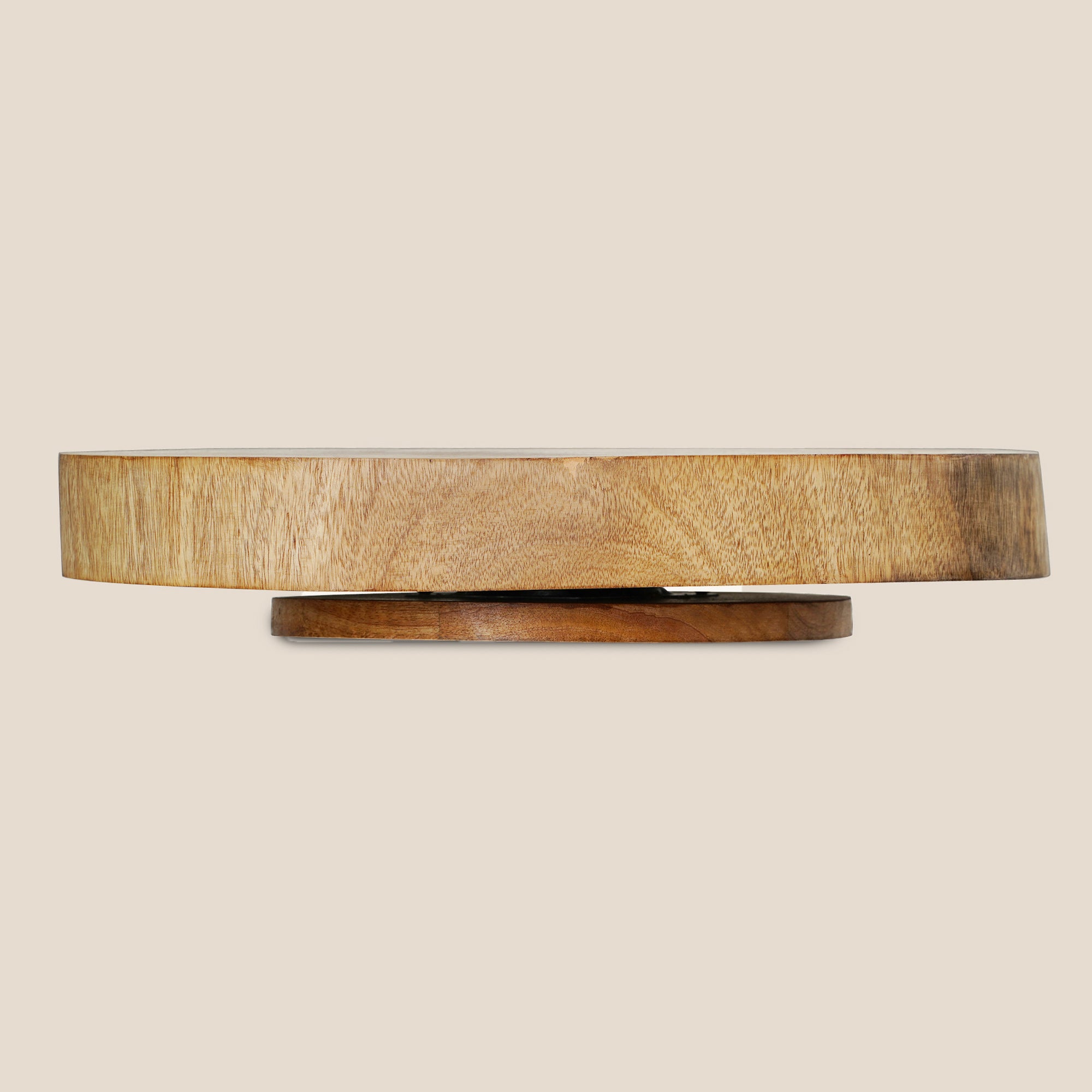 Rustic Wooden Lazy Susan