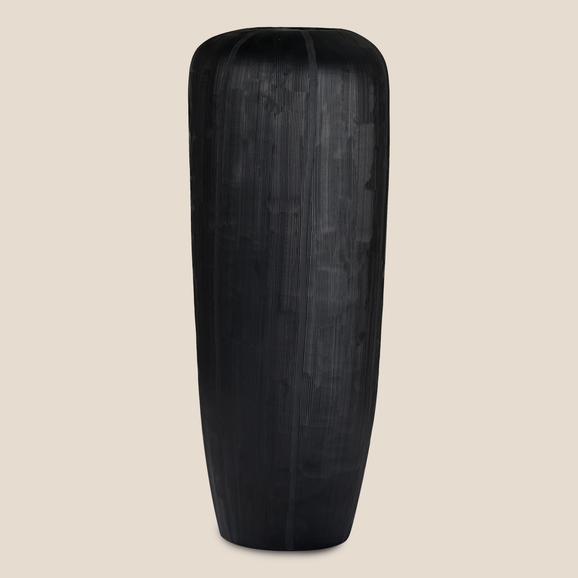 Noir Flute Vase