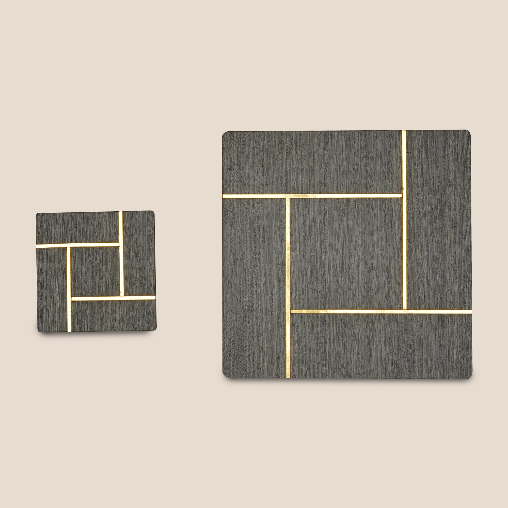 Graphite Lines Coaster