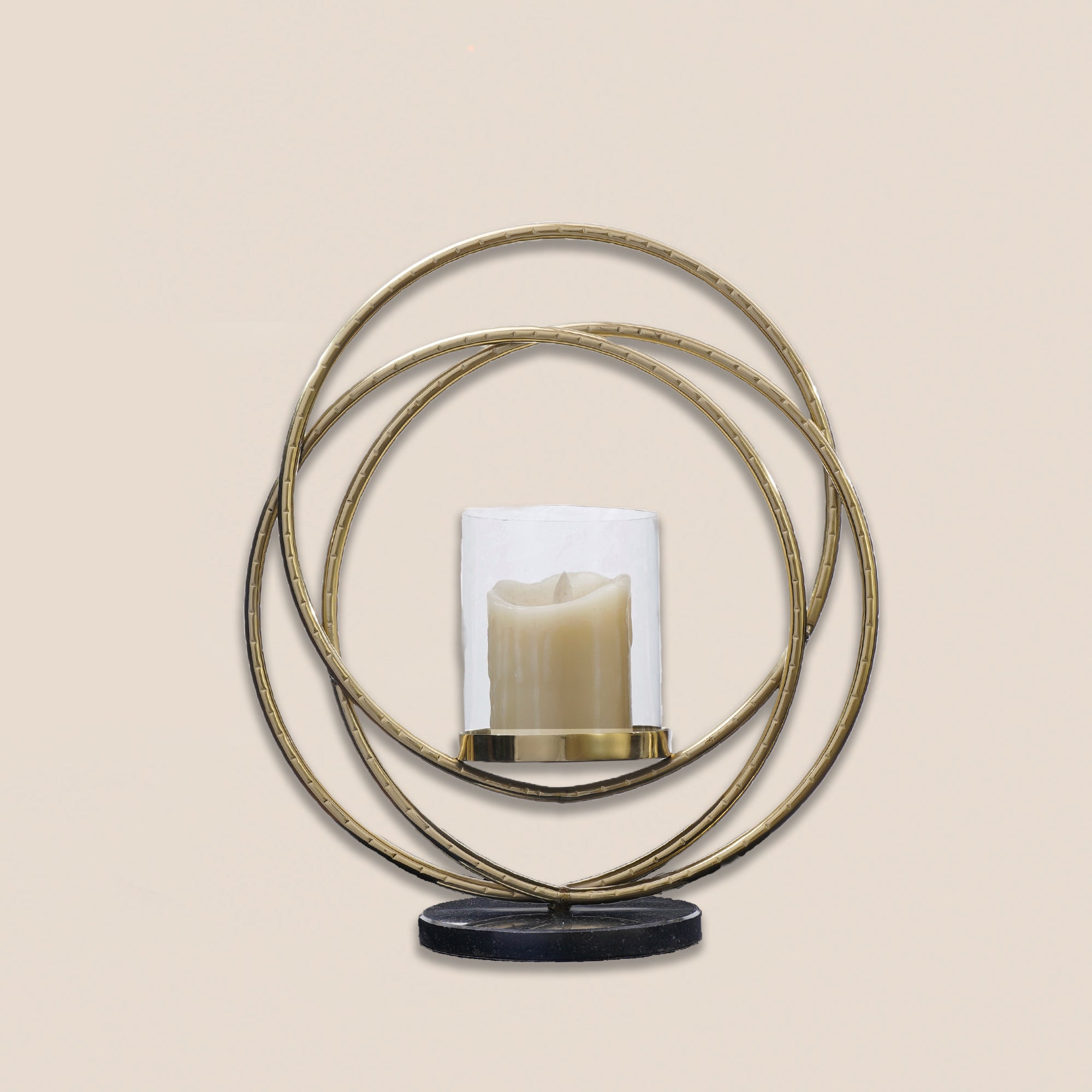 Celestial Rings Candle Holder