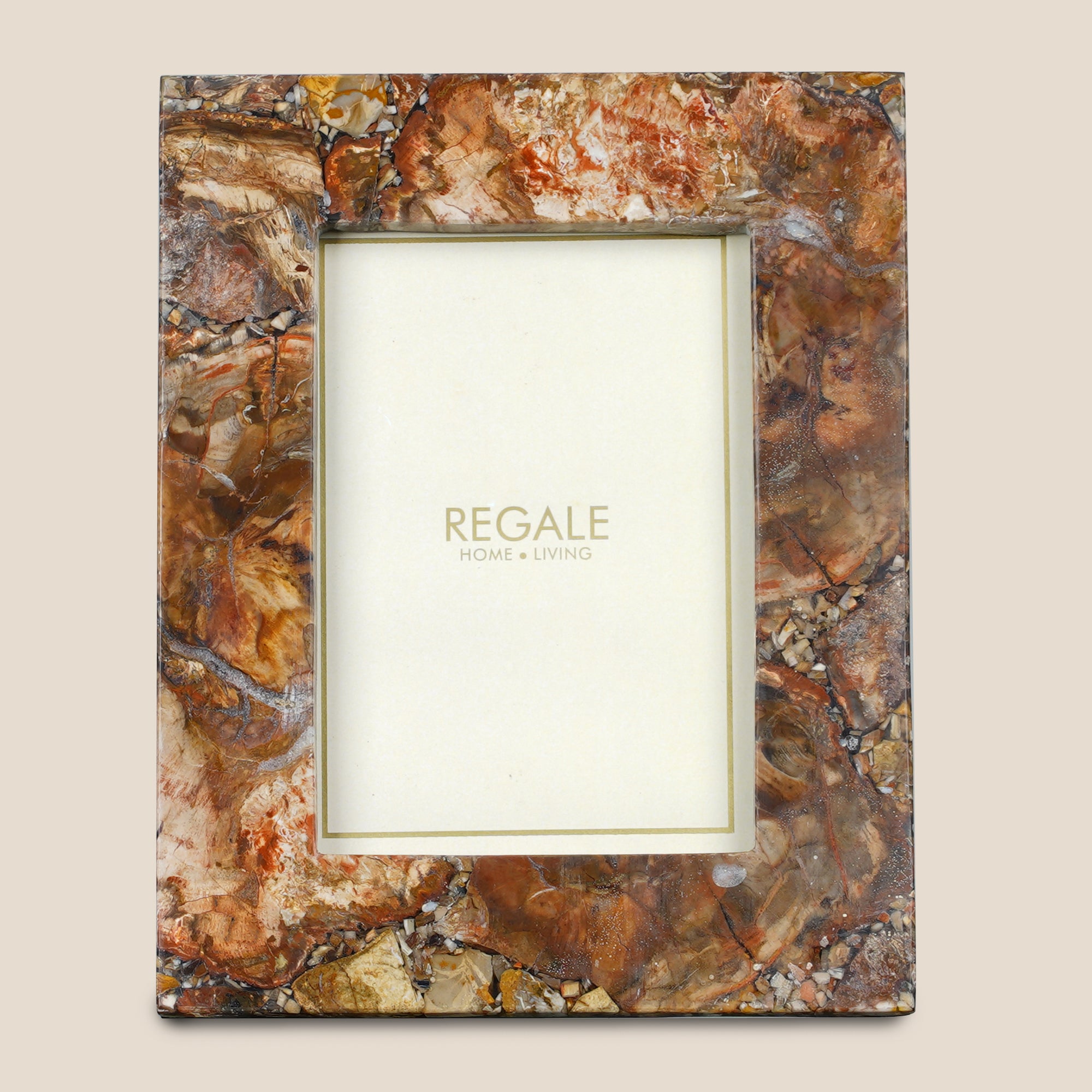 Petrified Wood Photoframe