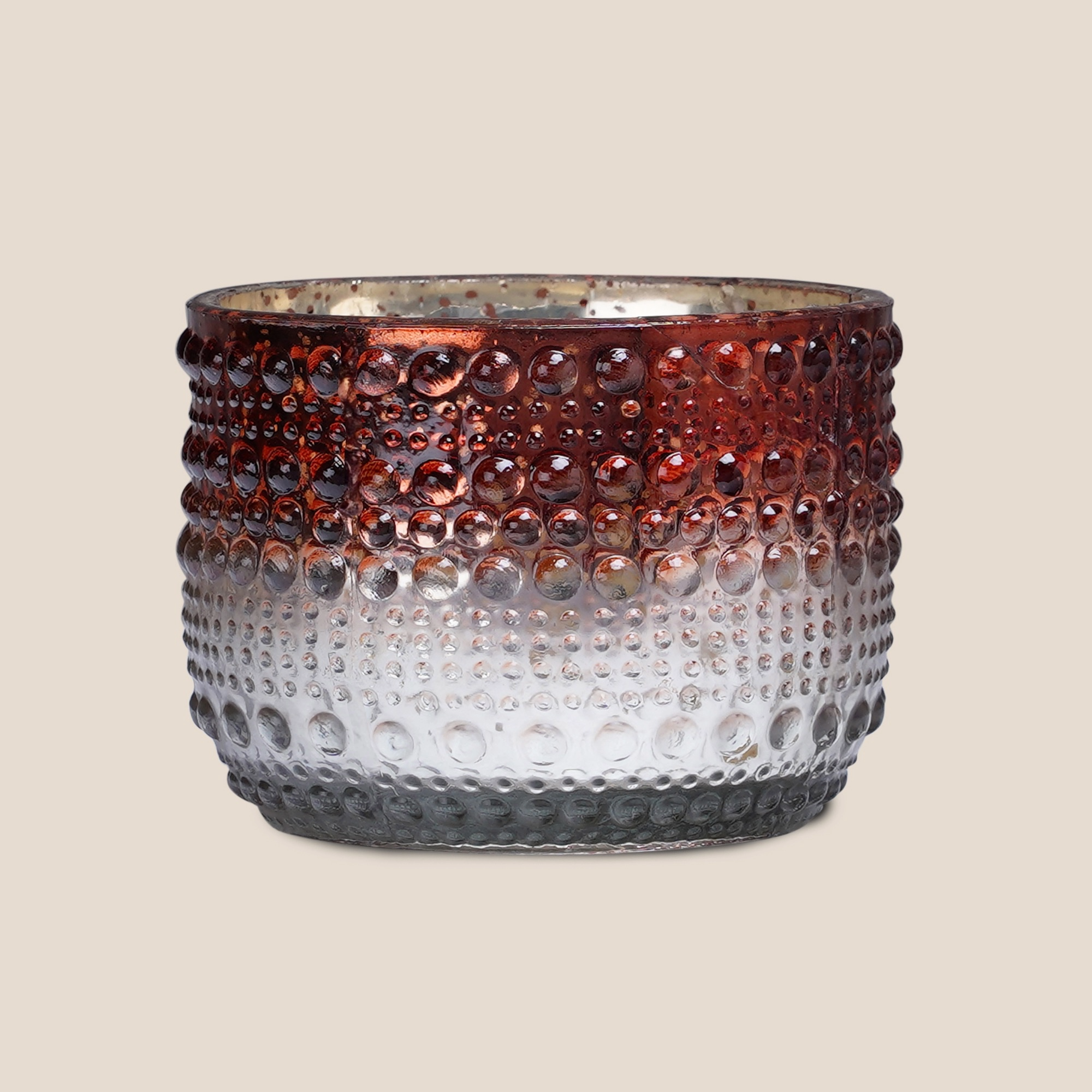 Dimpled Glow – Rust Mist